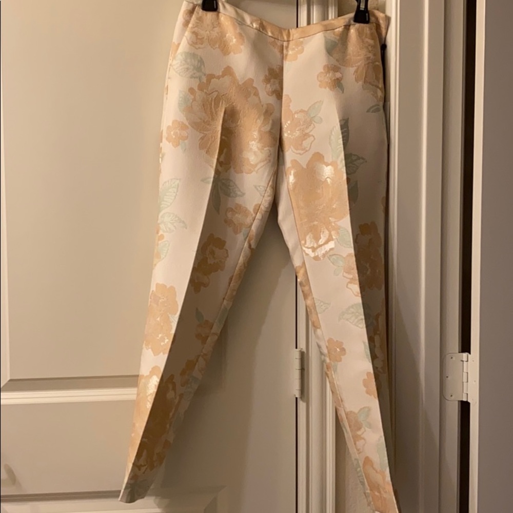 Calvin Klein Floral Dress Pants